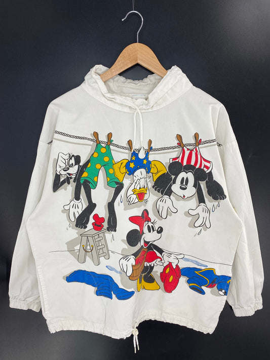 .90's DISNEY MICKEY AND FRIENDS Size M Vintage long Sleeve T-Shirt / A9731