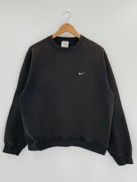 00' NIKE MINI SWOOSH Size M Vintage Sweat-Shirt / K4864