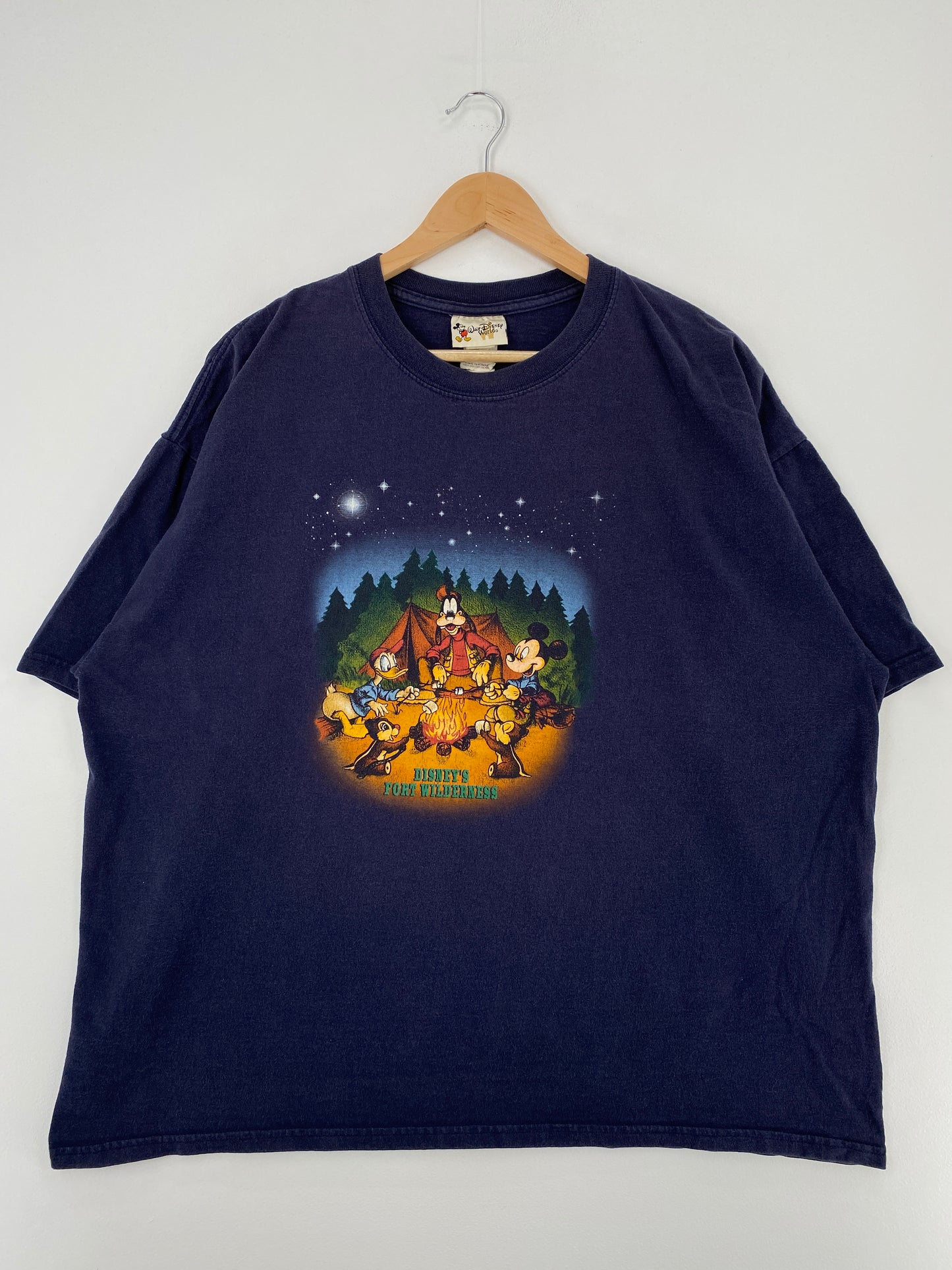 00' DISNEY MICKEY & FRIENDS Size XL Vintage T-Shirt / A4239