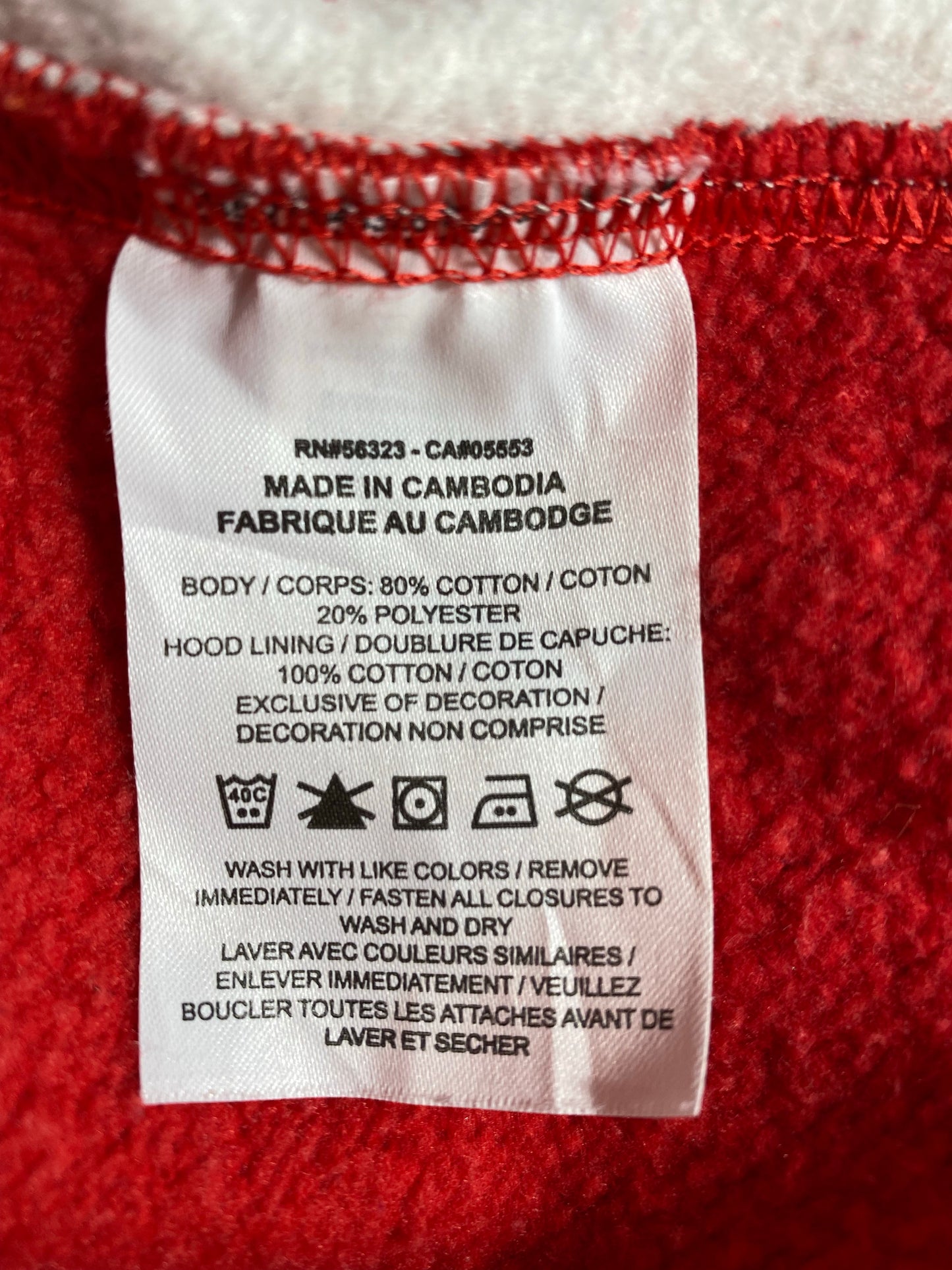 Vintage NIKE Size XXL Half Zip Hoodie Sweat-shirt / K5478