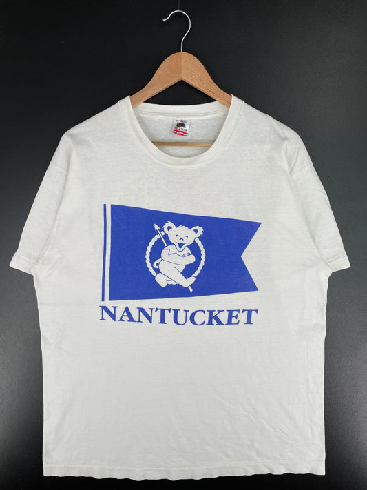 90's GREATFUL DEAD Parody Made in USA Size XL Vintage T-Shirt / A3806