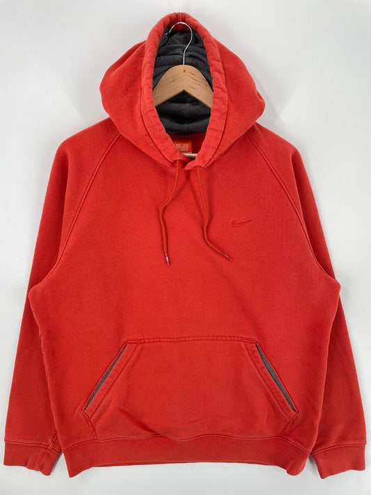 00' NIKE MINI SWOOSH Size L Vintage Hoodie Sweat-shirt / A990