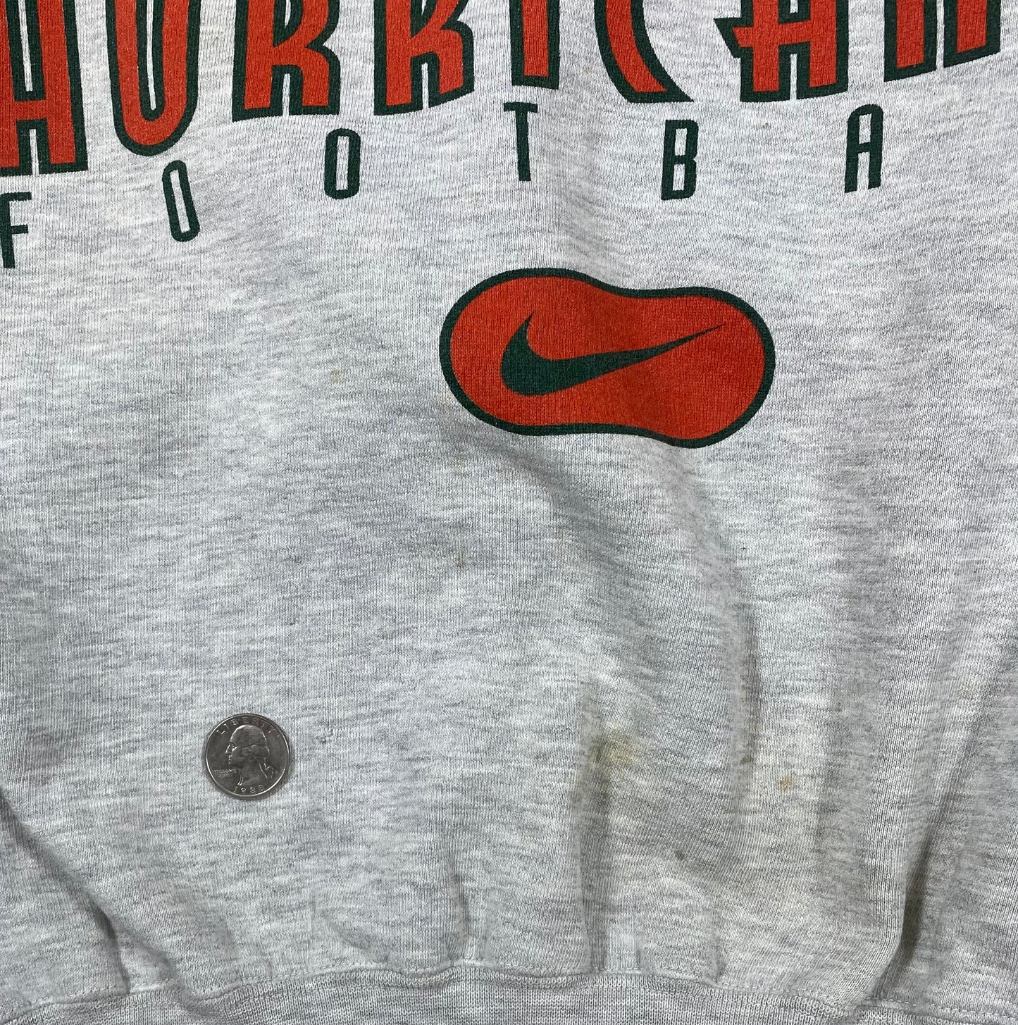 90’s NIKE HURRICANES Vintage Sweat-Shirt / 5178