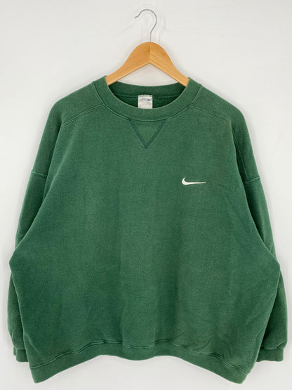 90’s NIKE MINI SWOOSH Made in USA Size XL Sweat-shirt / K5727