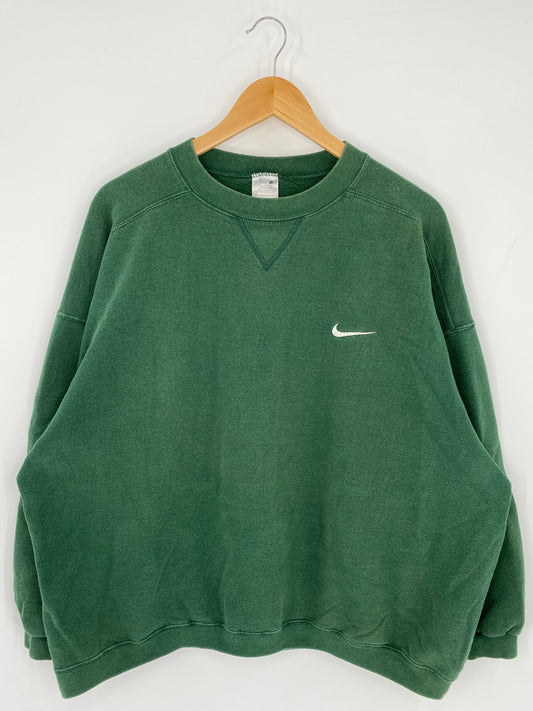 90’s NIKE MINI SWOOSH Made in USA Size XL Sweat-shirt / K5727