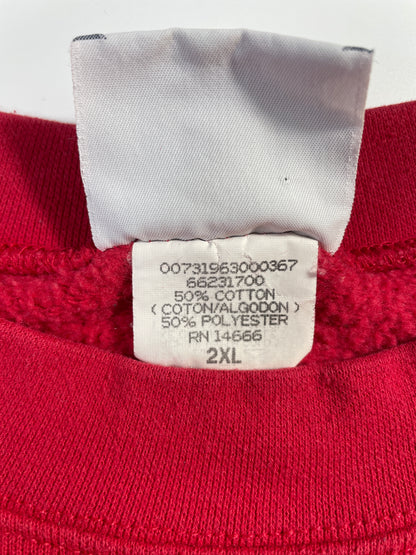 90's KANSAS CITY CHIEFS Made in USA Size XXL Vintage NFL Sweat-Shirt / E6418S