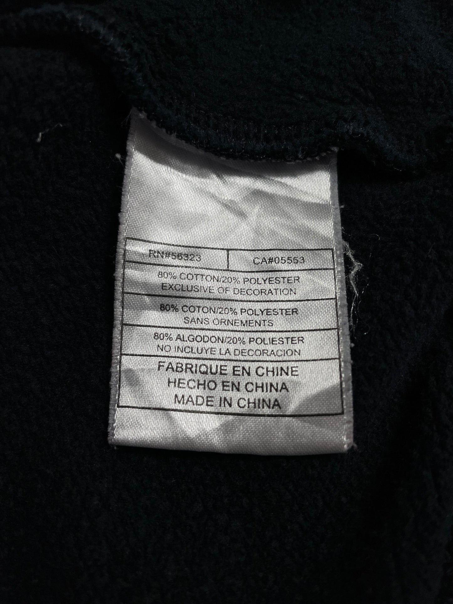 00' NIKE MINI SWOOSH Size L Vintage Hoodie Zip-up Sweat-shirt / A315