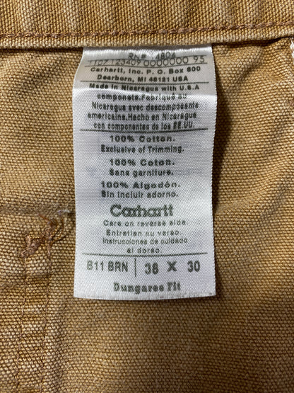 Vintage CARHARTT Size W37xL28 Duck Pants / A6625
