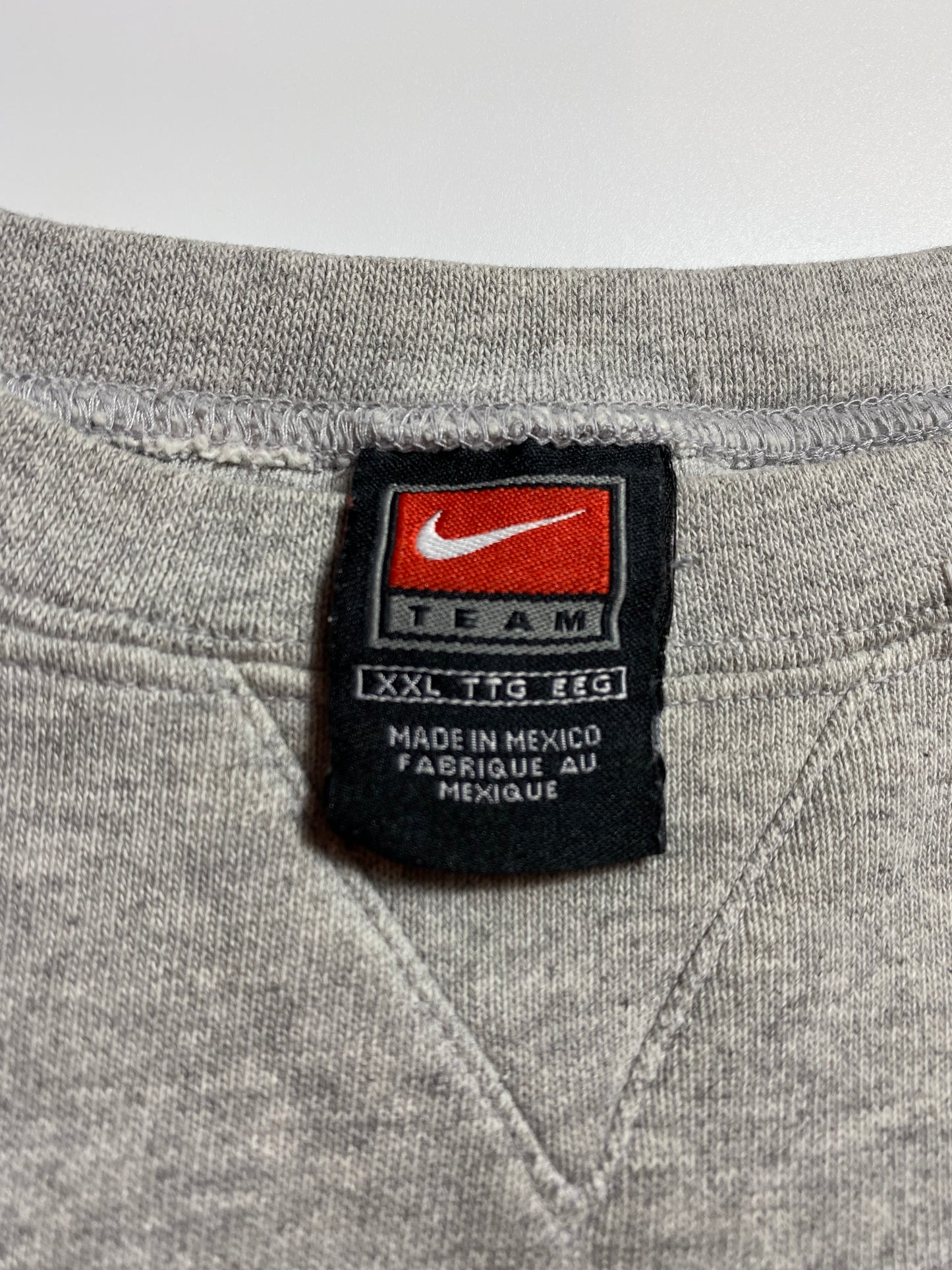 00' NIKE SAN ANTONIO SPURS Size XXL Vintage NBA Sweat-Shirts/ K9832