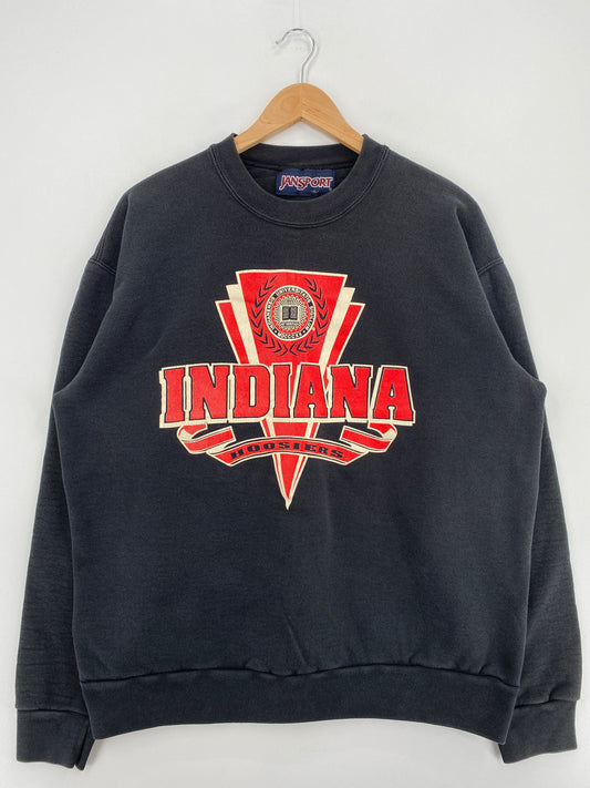 90's INDIANA HOOSIERS Size XL Vintage College Sweat-shirt / A4212