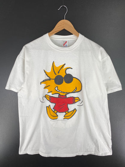 90's SNOOPY Made in USA Size XL Vintage T-Shirt / A4595