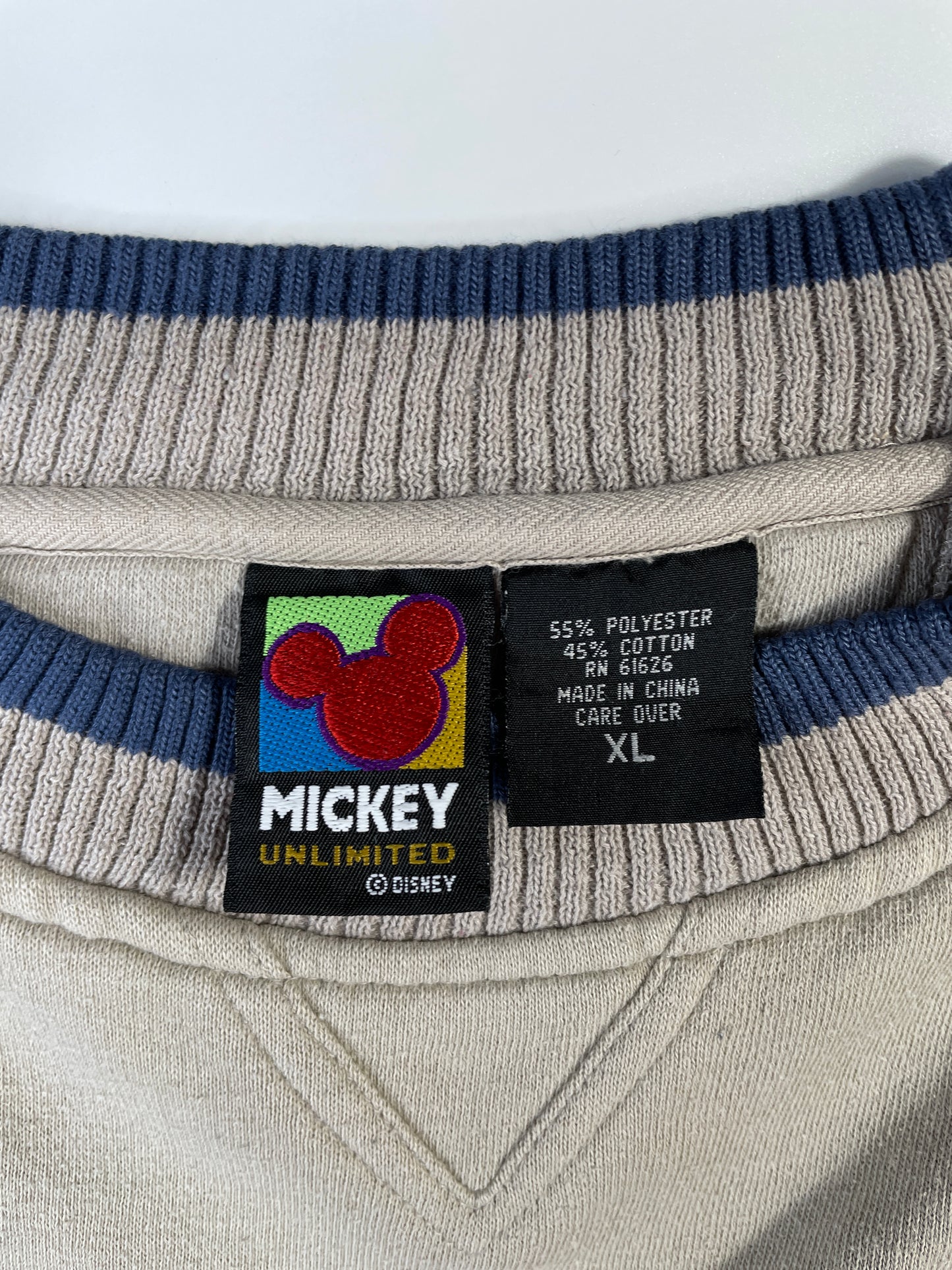 90’s DISNEY MICKEY Size XL Sweat-shirt / A7807