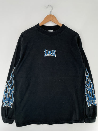 90' LBZ Made in USA Size Approx.XL Vintage Long sleeve T-Shirt / E6072T