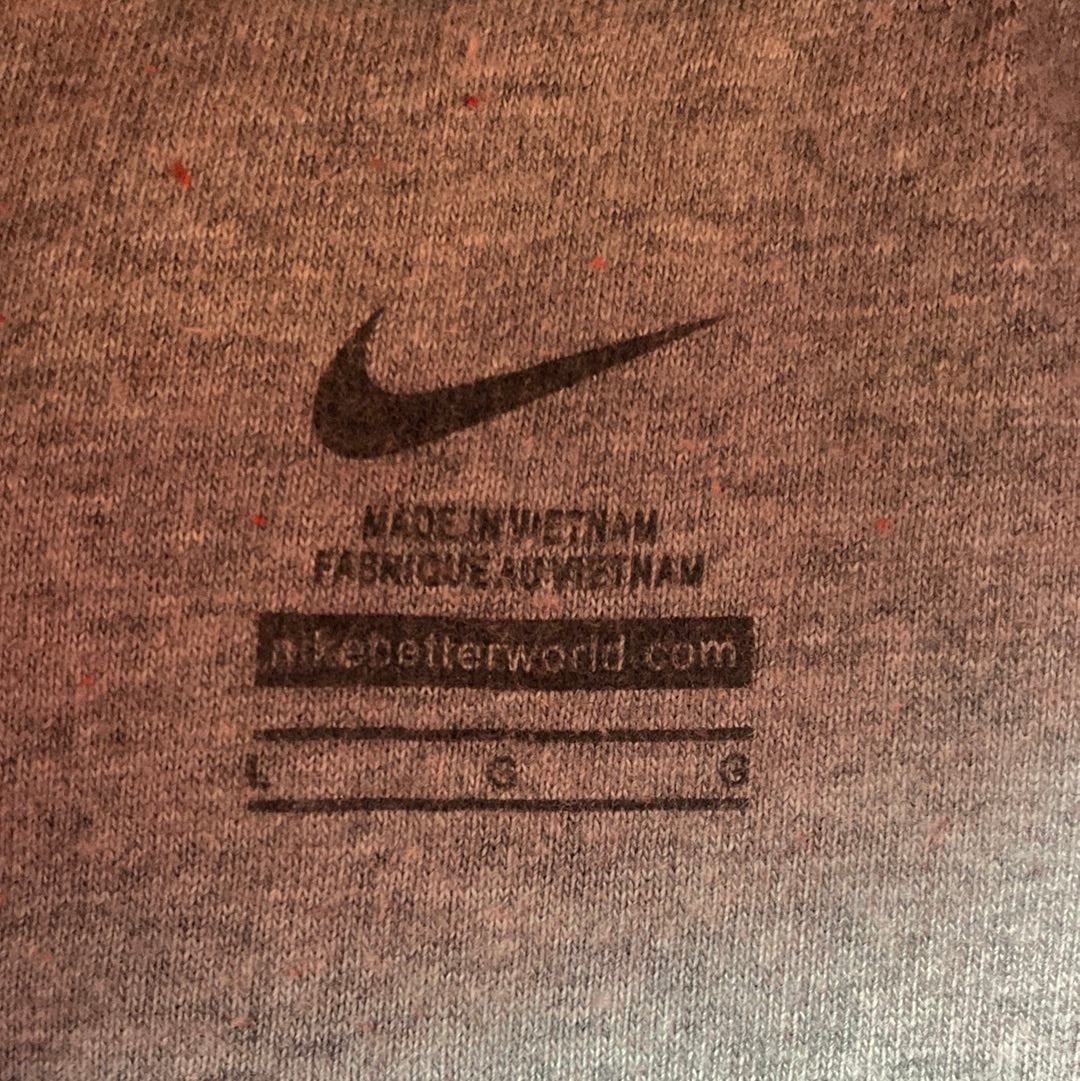 Vintage NIKE x HOUSTON Size L Vintage College Hoodie Sweat-Shirt / E1387S