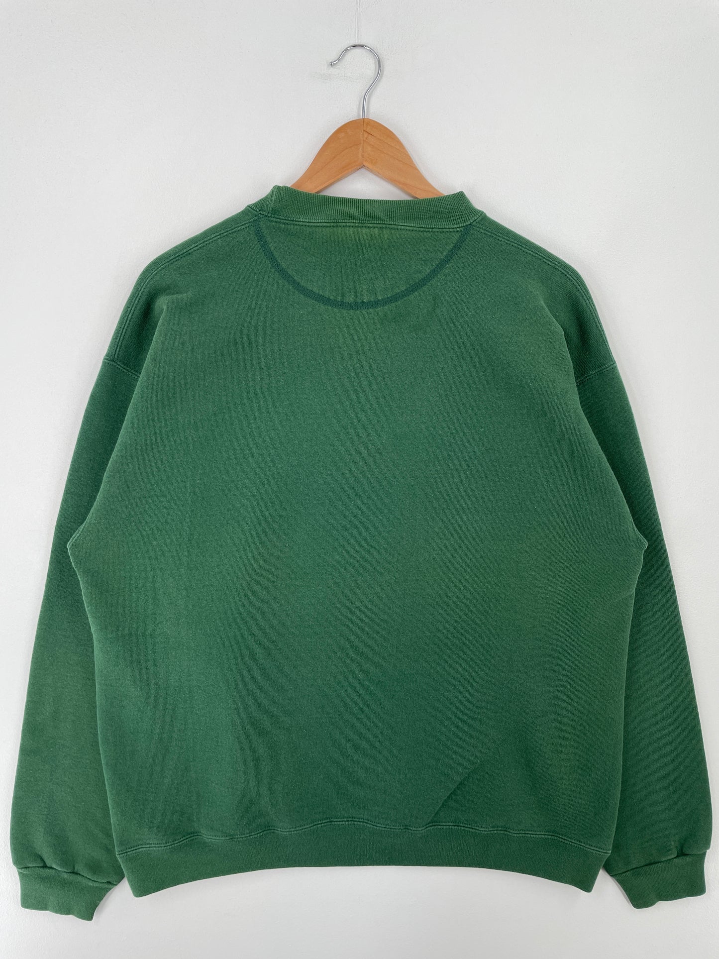 90's USN NAVY Made in USA Size L Vintage College Sweat-Shirt / A9420