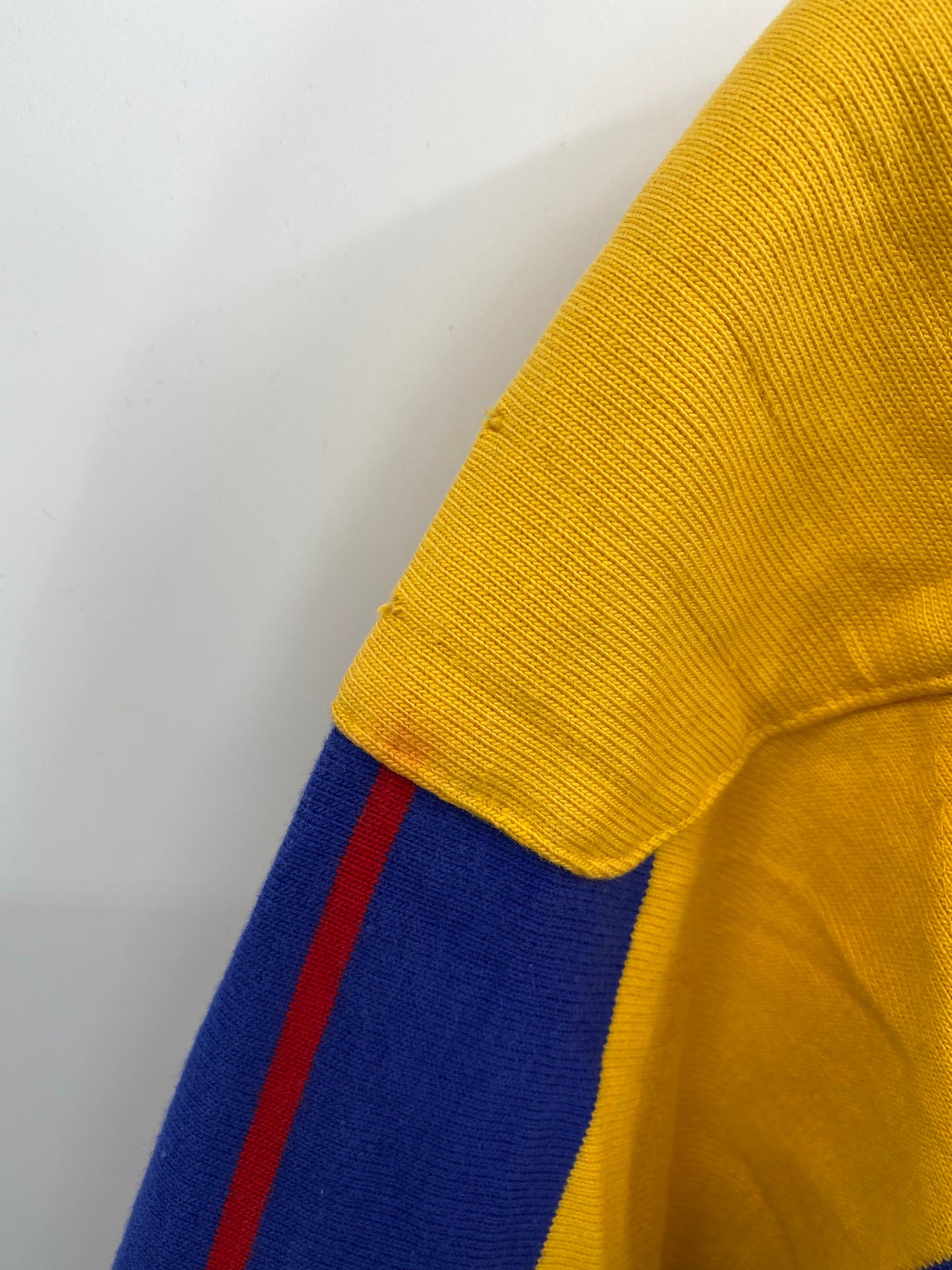 90's POLO RALPH LAUREN Size M Vintage Rugby-Shirt / E413