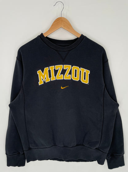 00' NIKE MISSOURI MIZZOU Size M College Sweat-shirt / K9800