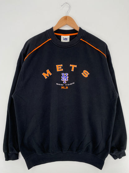00' NEW YORK METS Size Approx.XL Vintage MLB Sweat-Shirt / A3902