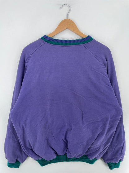90’s DAKOTA Size Approx.L Vintage Padded Sweat-Shirt / E3229S