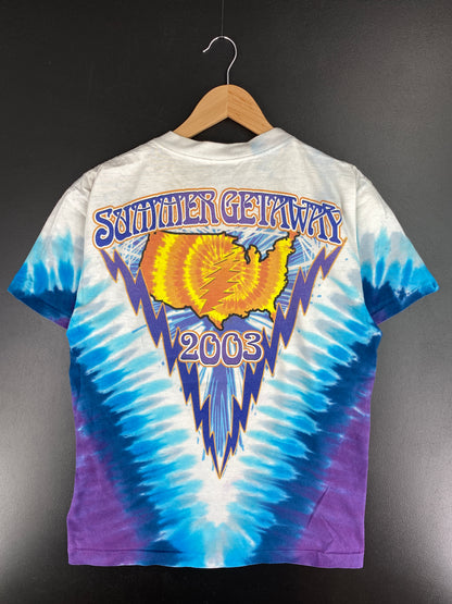 2003 THE DEAD SUMMER GETAWAY Made in USA Size M Vintage Music T-Shirt / A4004