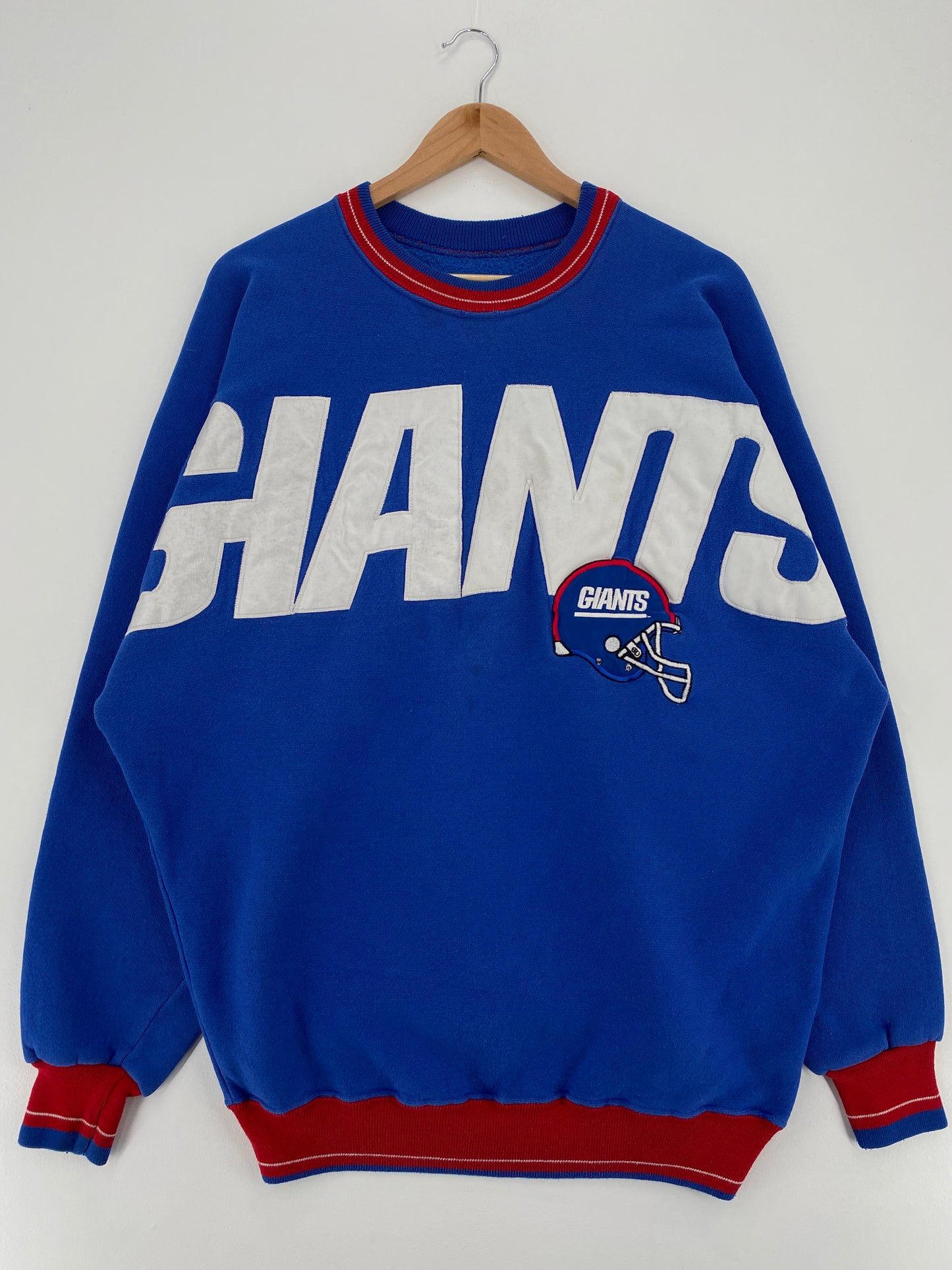 90's NEW YORK GIANTS Made in USA Size XL Vintage NFL Sweat-shirt / A2287
