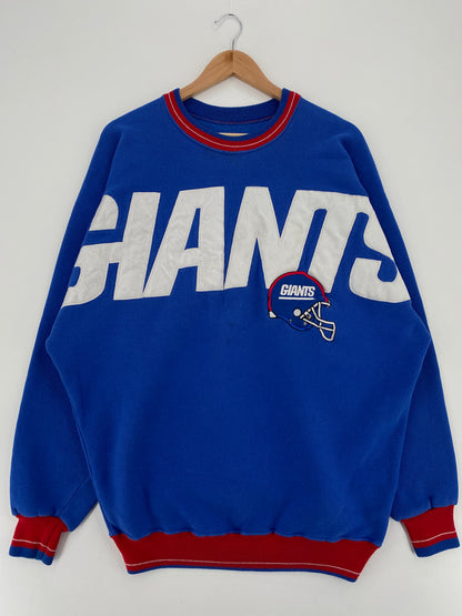90's NEW YORK GIANTS Made in USA Size XL Vintage NFL Sweat-shirt / A2287