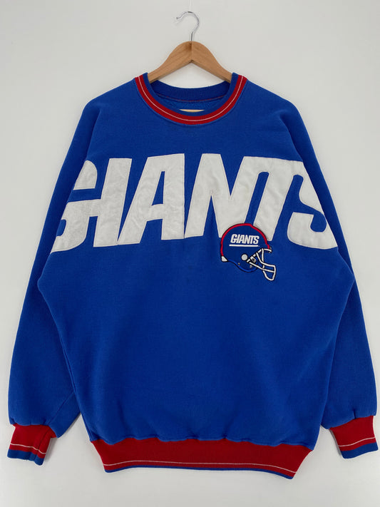 90's NEW YORK GIANTS Made in USA Size XL Vintage NFL Sweat-shirt / A2287