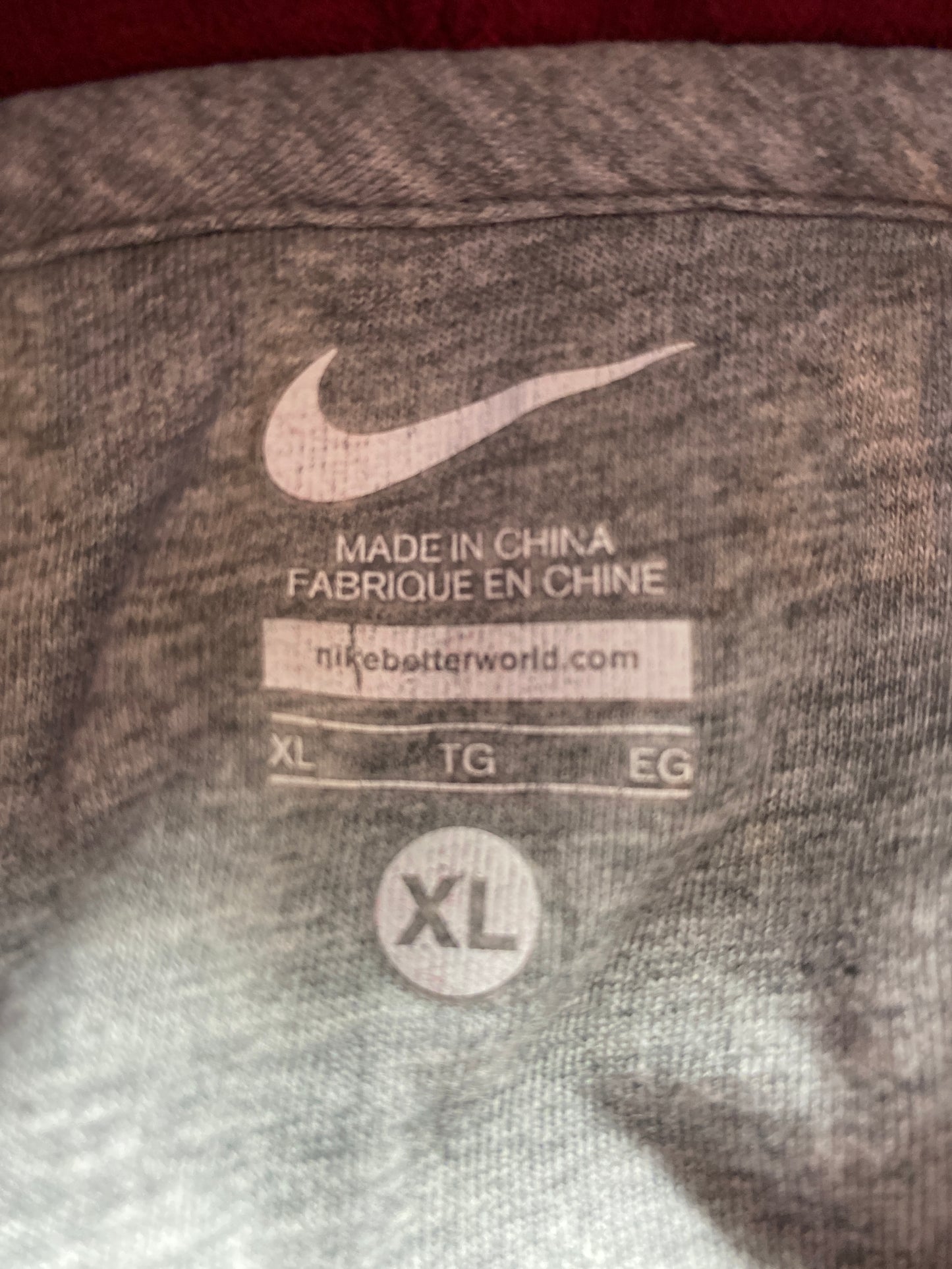 00' NIKE Size XL Vintage Hoodie Sweat-shirt / K1777