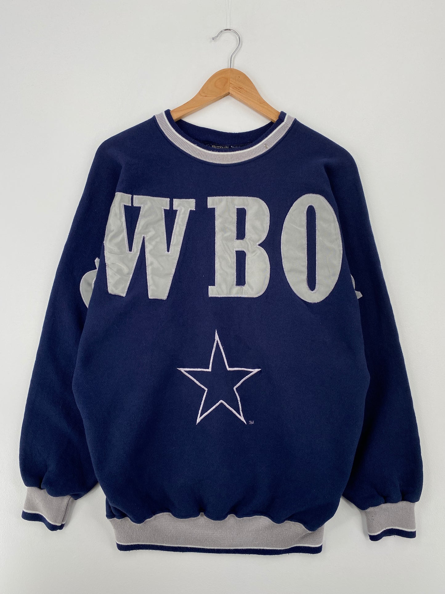 90's DALLAS COWBOYS Made in USA Size M Vintage NFL Sweat-Shirt / A8743