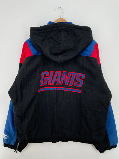 90’s STARTER x NEW YORK GIANTS Size L NFL Padded Nylon Jacket / A8279