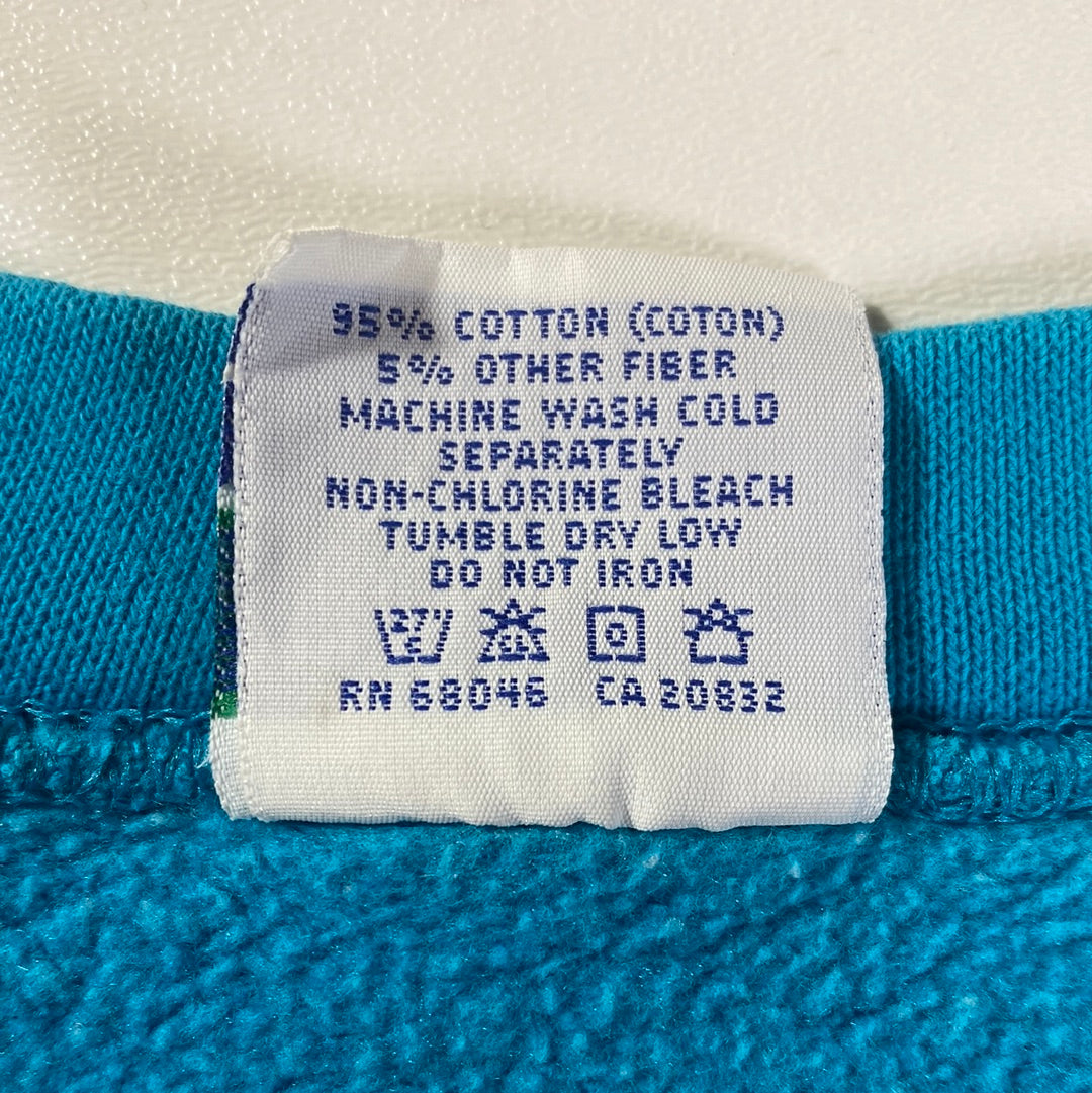 90’s NANTUCKET Made in USA Size L College Sweat-shirt / A9668
