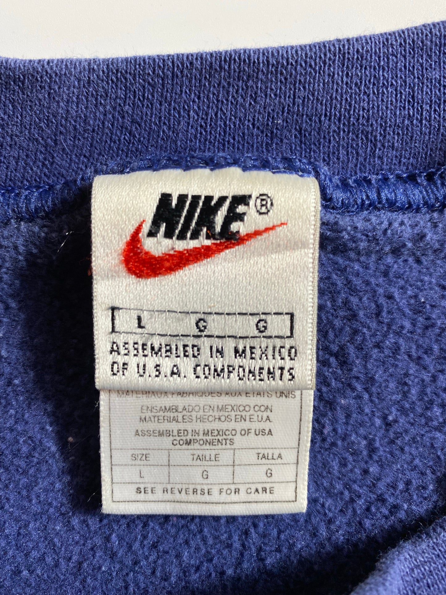 00’ NIKE BOSTON RED SOX Size L Vintage MLB Sweat-Shirt / K4775