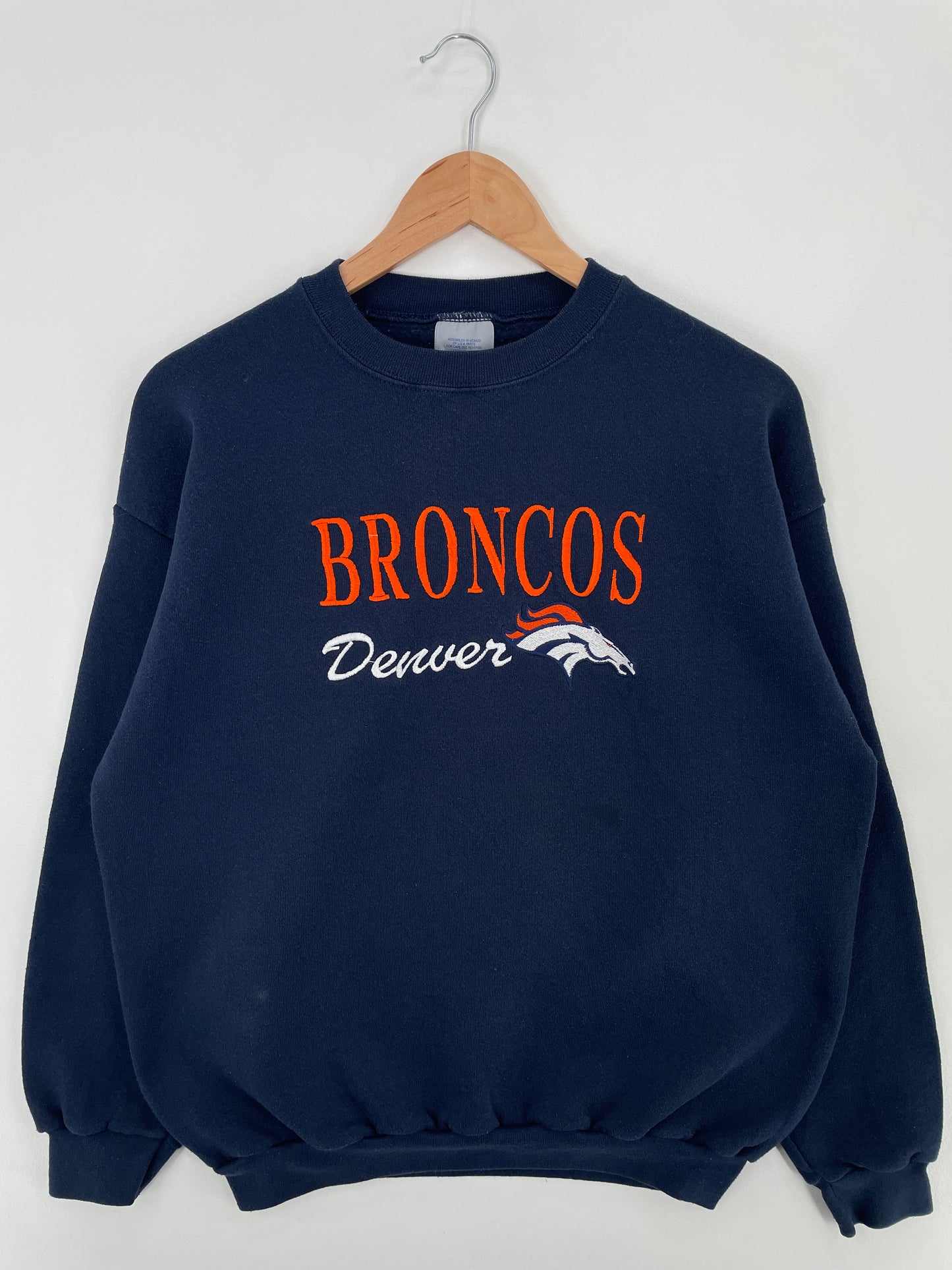 90’s DENVER BRONCOS Size L Vintage NFL Sweat-shirt / E18