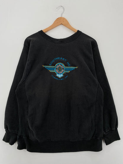 90’s HARLEY DAVIDSON Made in USA Size XL Vintage Sweat-Shirt / E732