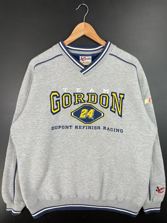 Vintage NASCAR TEAM GORDON Size L Racing Sweat-Shirt / A8606