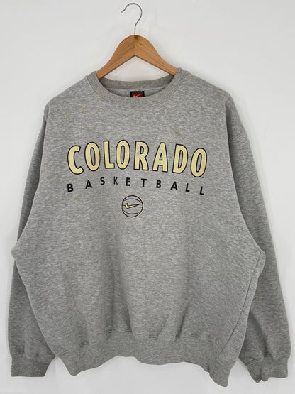 00' NIKE COLORADO Size XL Vintage Sweat-shirt / K5949