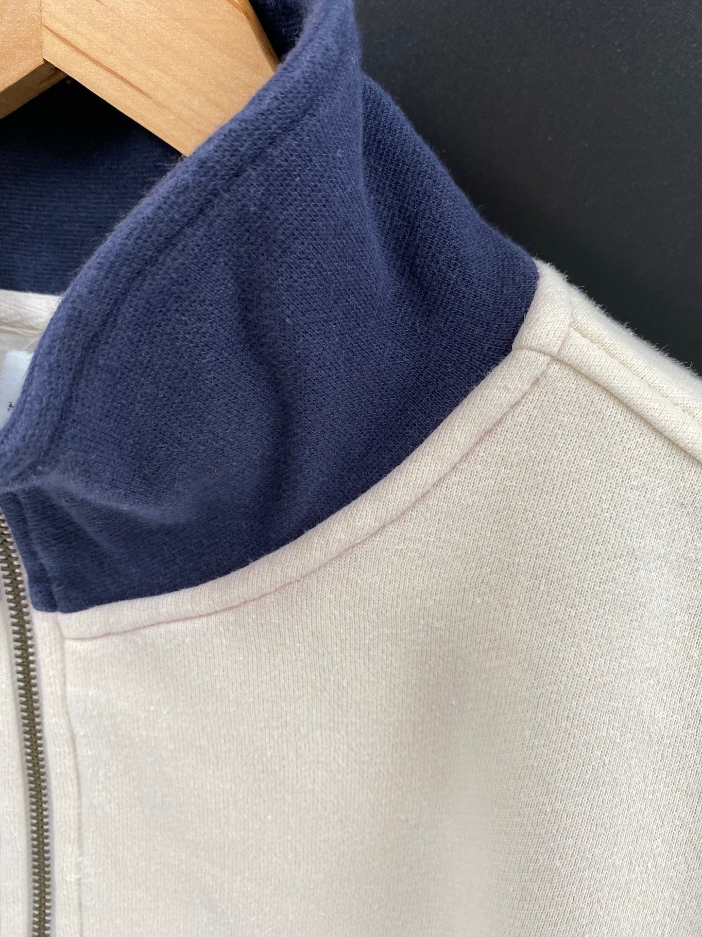 Vintage RAINFOREST CAFE Size L Half Zip Sweat-shirt / K6897