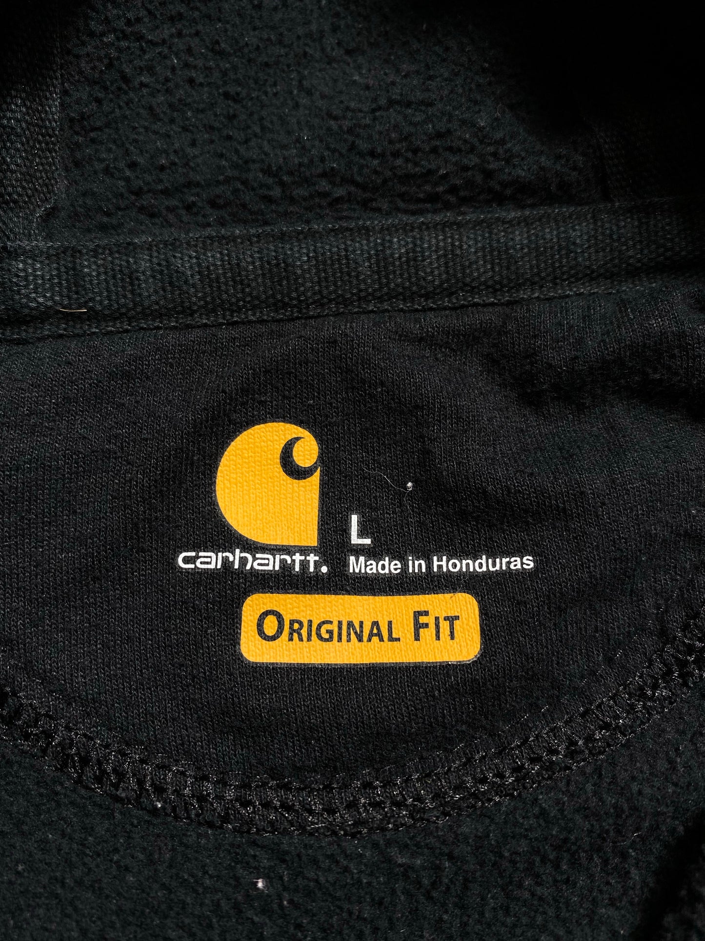 Vintage CARHARTT Size L Hoodie Sweat-Shirt / K8677