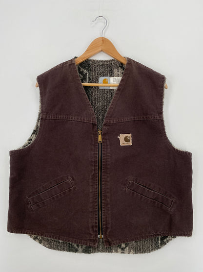 Vintage CARHARTT Made in USA Size XL Vest / A6446
