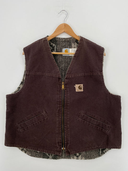 Vintage CARHARTT Made in USA Size XL Vest / A6446
