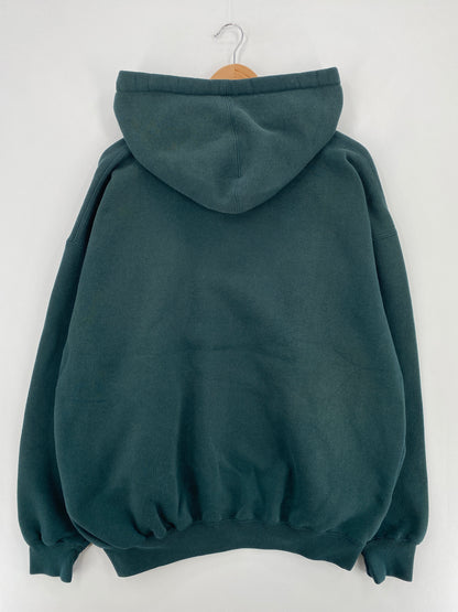 Vintage MARYWOOD Size XXL College Button Down Hoodie Sweat-shirt / E539