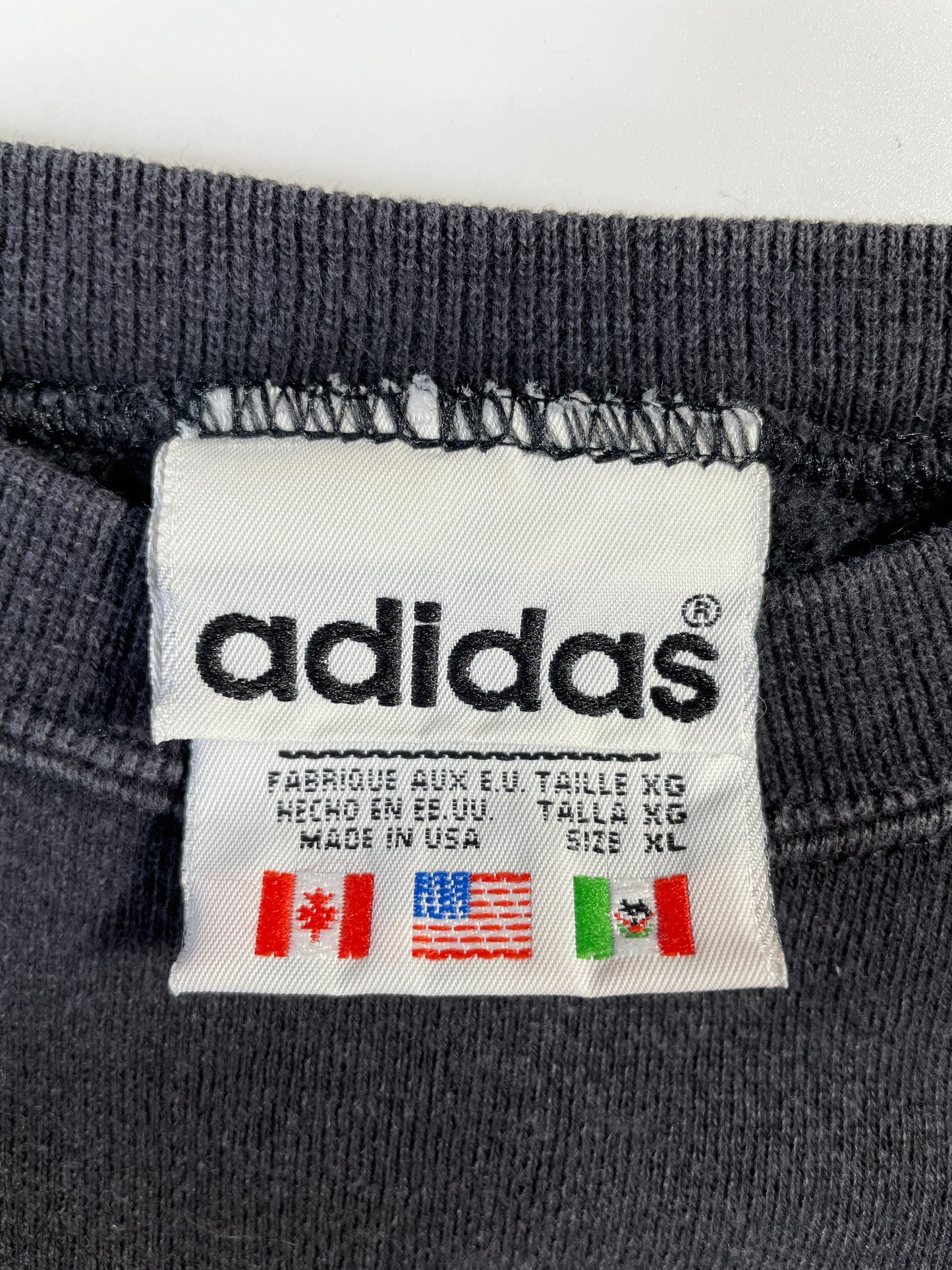 90's ADIDAS Size XL Vintage Sweat-shirt / E138