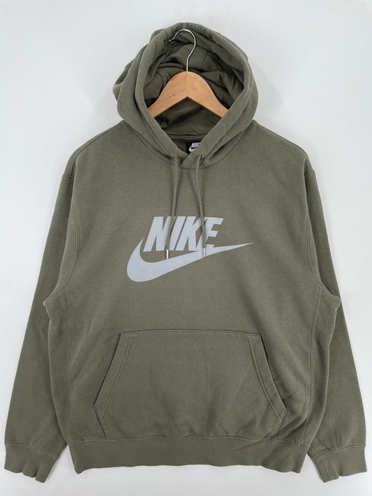 00' NIKE Size L Vintage Hoodie Sweat-Shirt / A4458