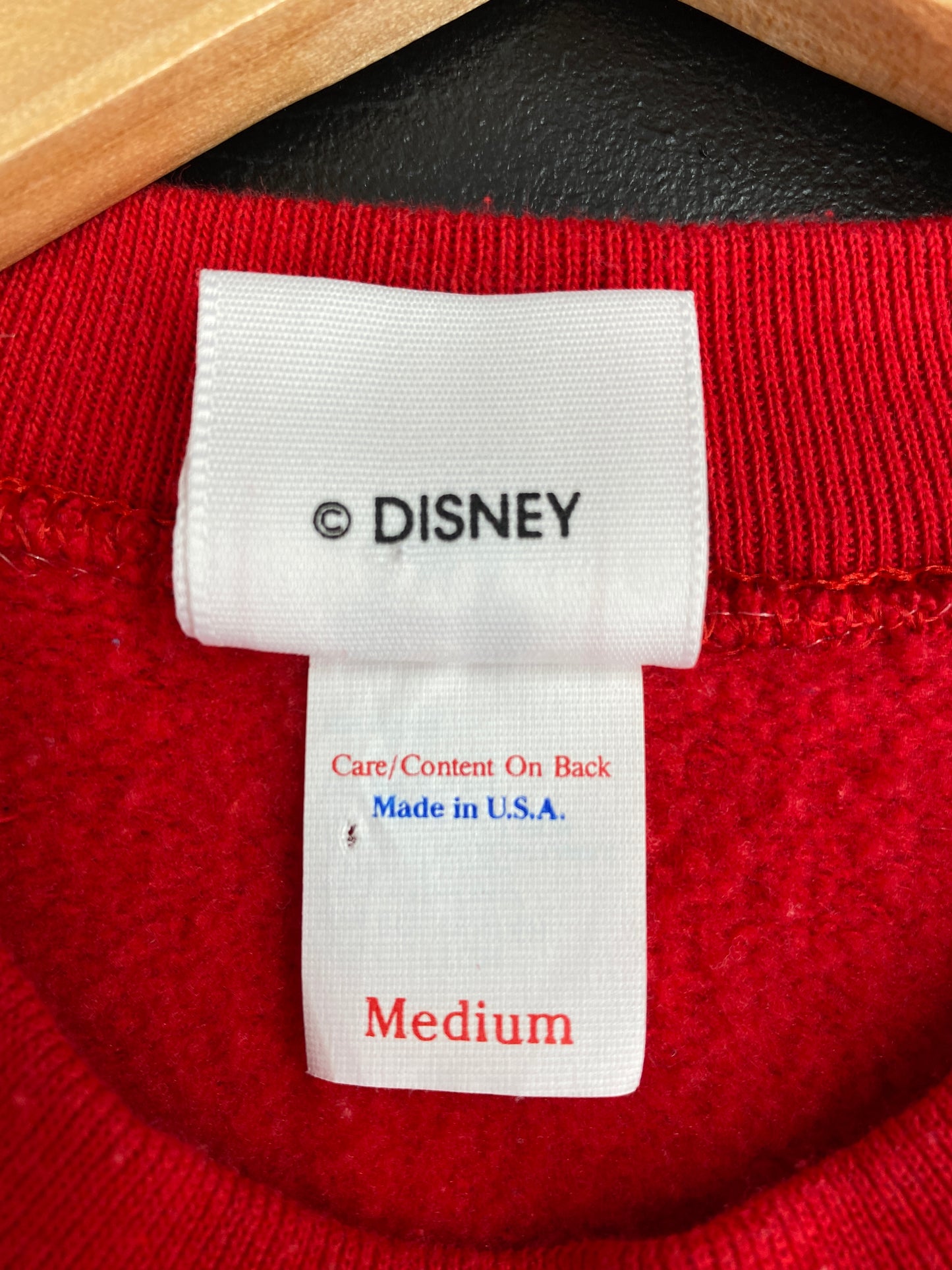 90’s DISNEY MICKEY Made in USA Size M Vintage Sweat-Shirt / A4052