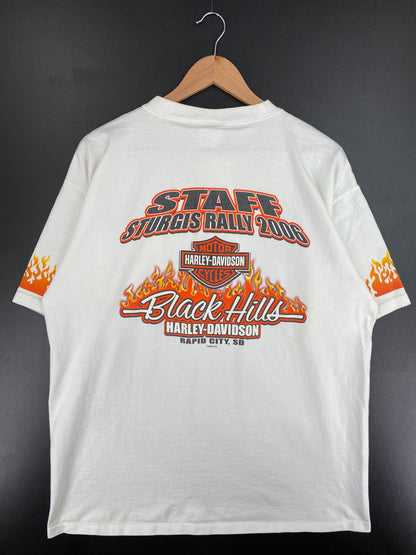 2006 HARLEY DAVIDSON Made in USA Size XL Vintage T-Shirt / A680