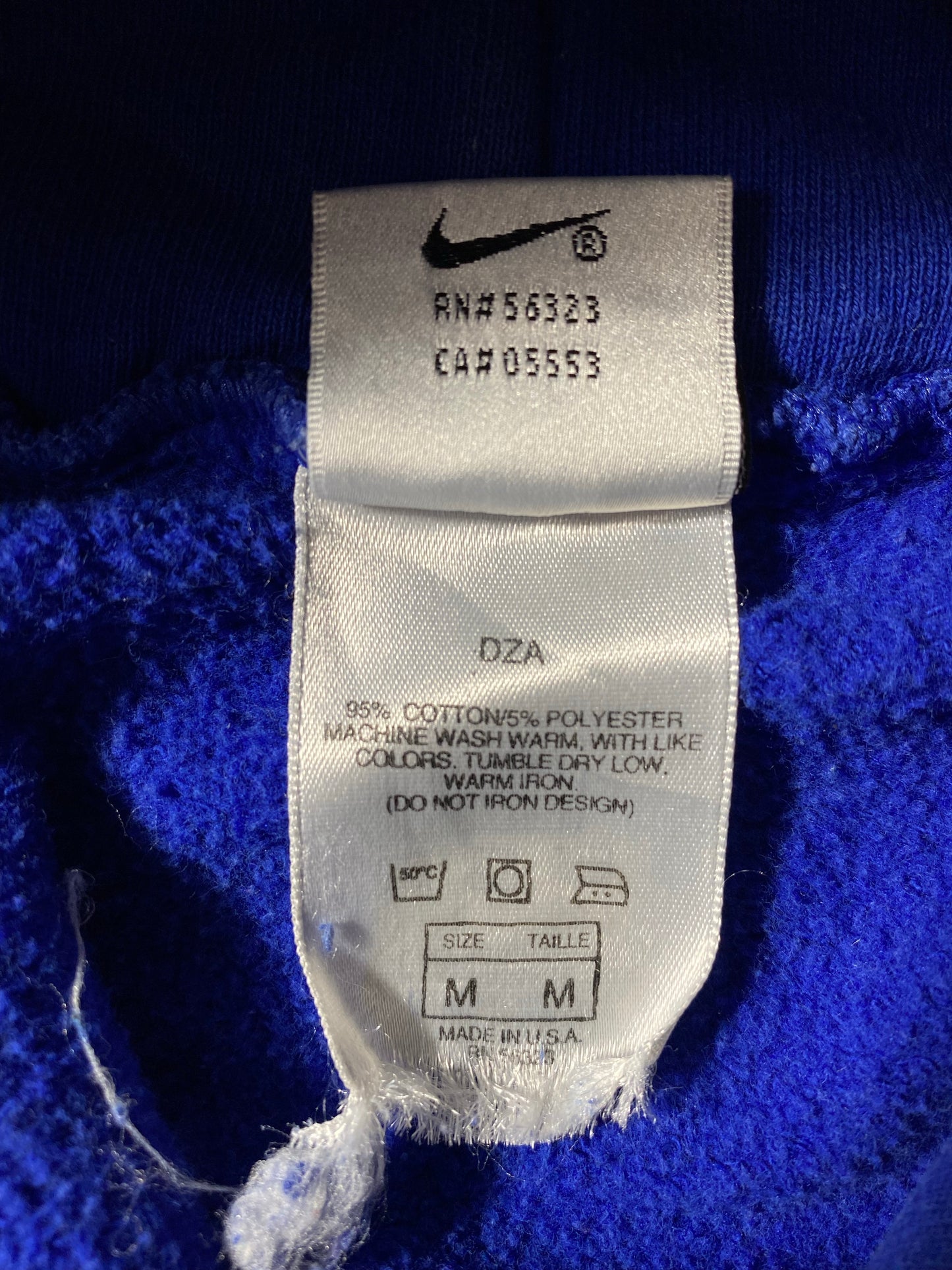 90's NIKE Made in USA Size M Vintage Hoodie Sweat-Shirt/ K6851