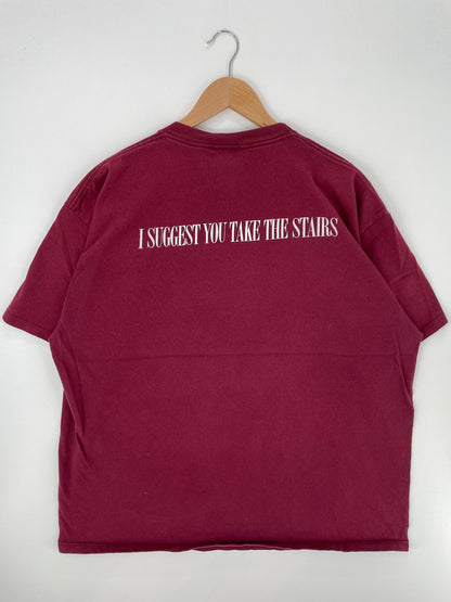 90's DISNEY MICKEY TOWER OF TERRER Made in USA Size XXL Vintage T-Shirts / A774