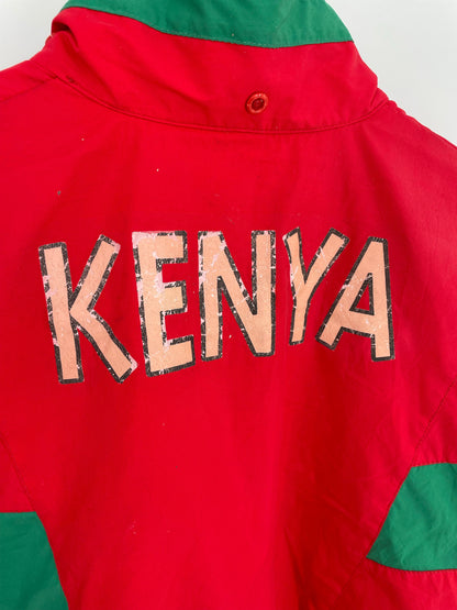 90’s NIKE KENYA Made in USA Size No Tag (Approx.L) Nylon Jacket / E886