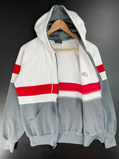 80's NIKE Size M Vintage Hoodie Zip-up Sweat-shirt / A9718