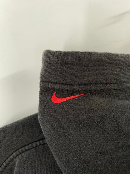00' NIKE Size L Vintage Hoodie Sweat-Shirt / K4198